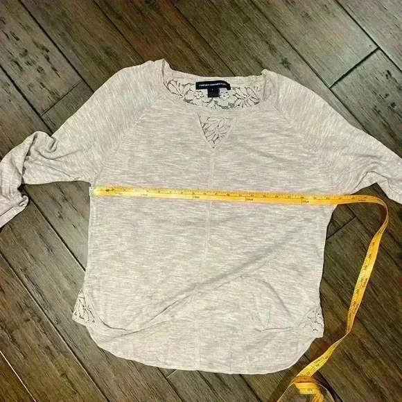 French Connection long sleeve pink  shirt blouse Small - Picture 4 of 7